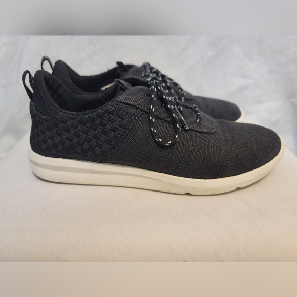 Toms Womens Cabrillo Black Knit Canvas Sneakers Shoes Size 6.5 - Picture 5 of 9
